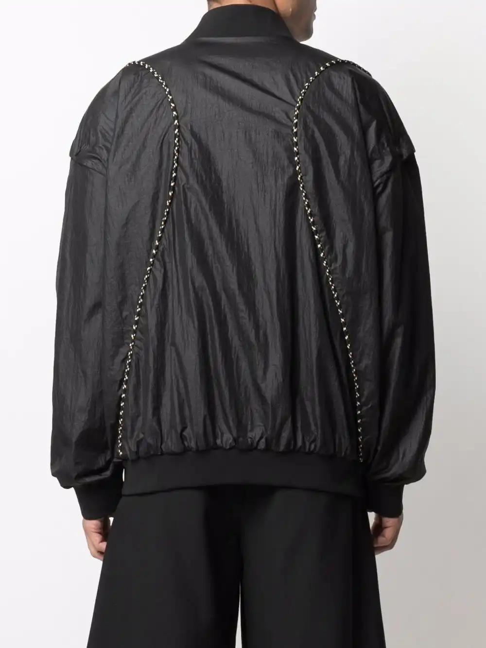 Cheap FENDI removable-sleeves bomber jacket