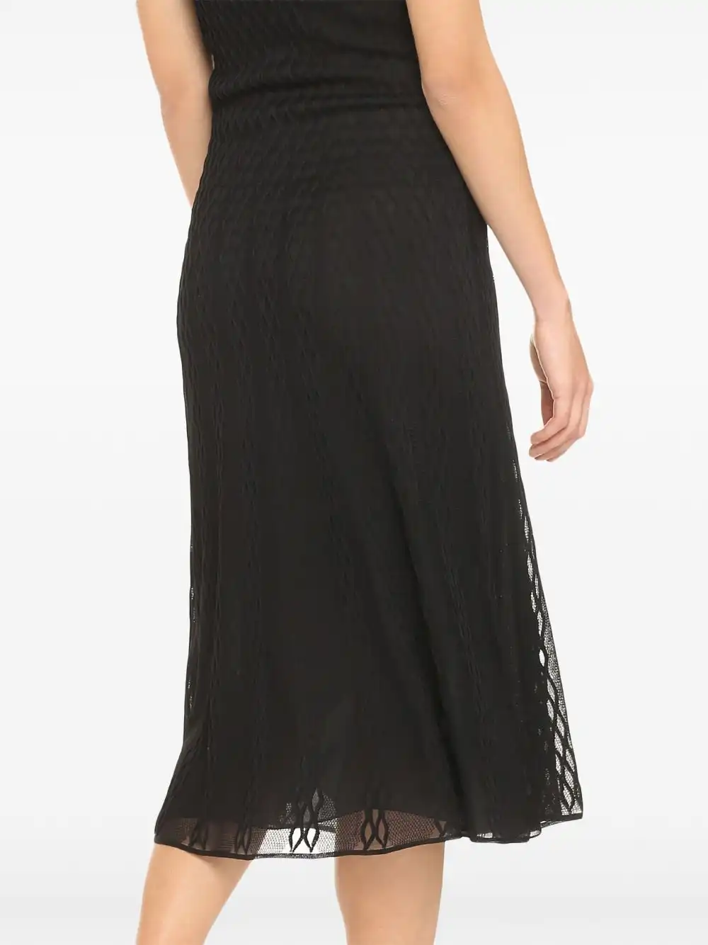 Affordable FENDI open-knit midi dress