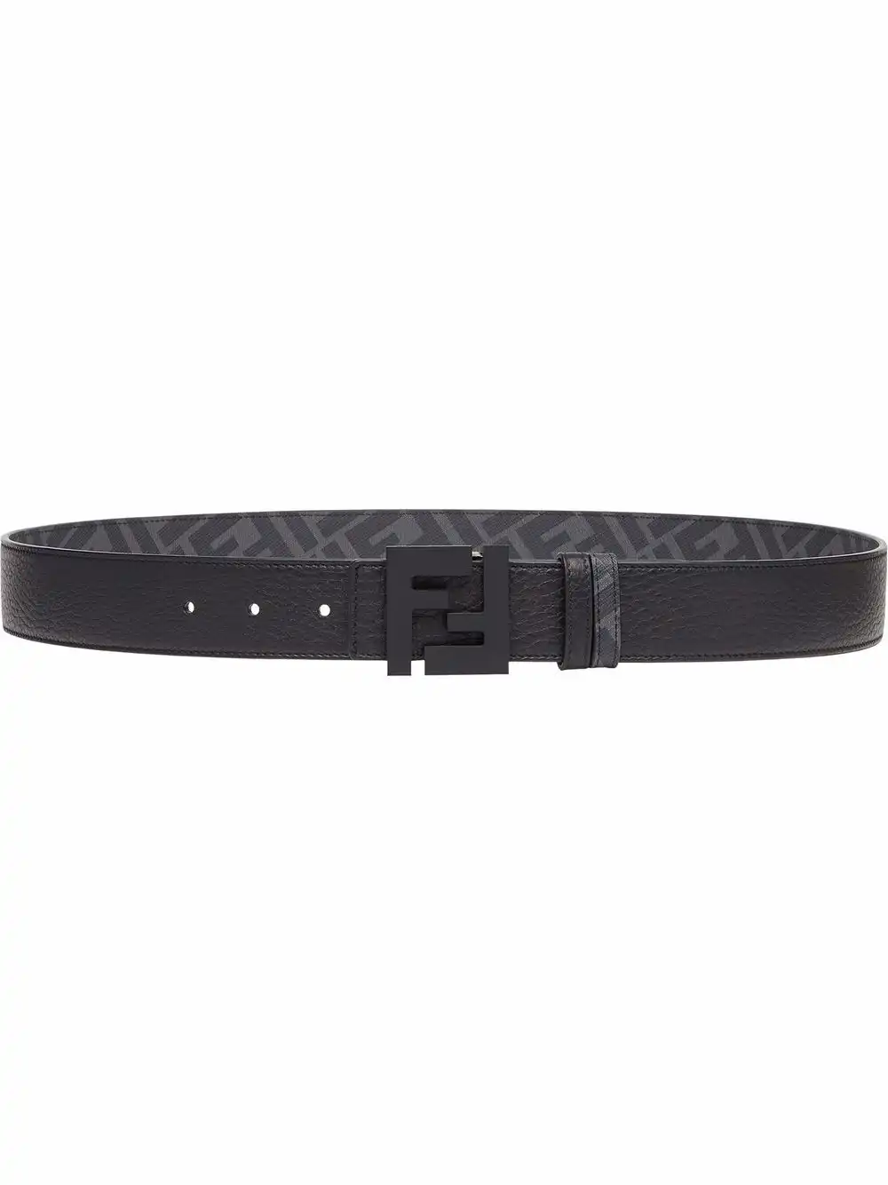 Affordable FENDI reversible logo-buckle belt