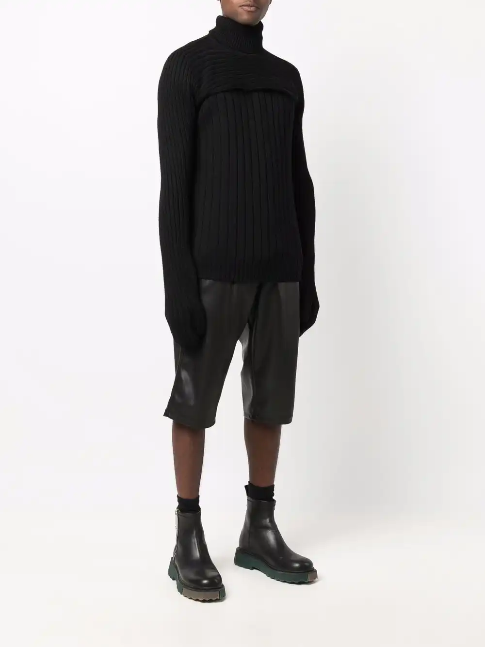 Affordable FENDI convertible roll-neck jumper