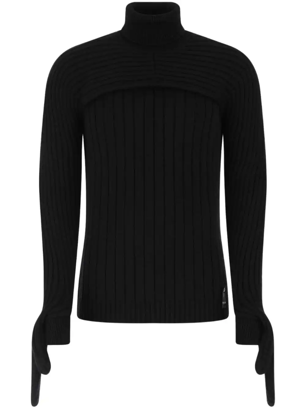 Affordable FENDI convertible roll-neck jumper