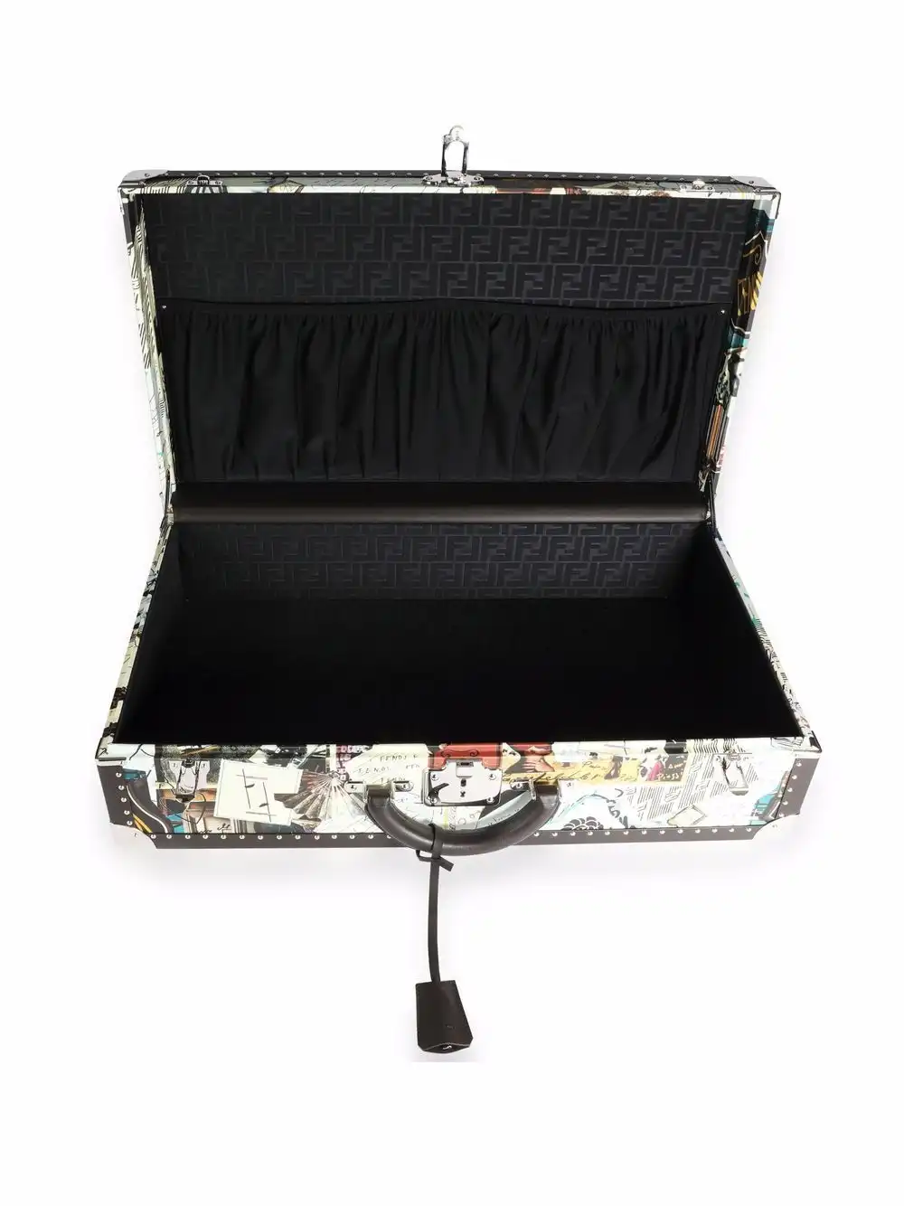 Affordable Fendi Karl Kollage travel suitcase