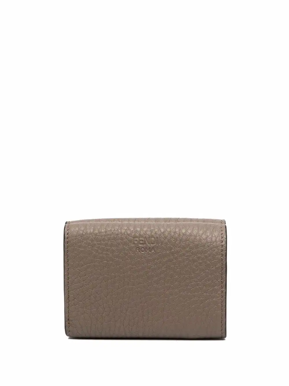 Cheap FENDI twist-lock leather cardholder