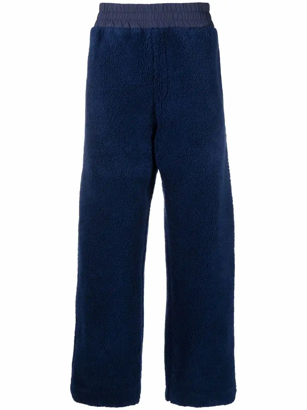 Cheap FENDI fleece straight-leg track pants