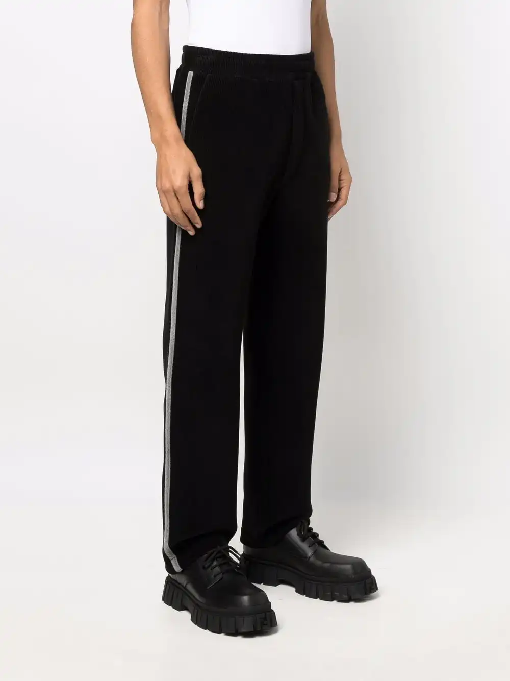 Affordable FENDI side stripe detail trousers