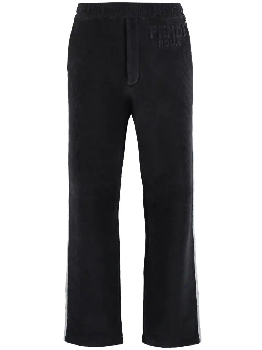 Affordable FENDI side stripe detail trousers