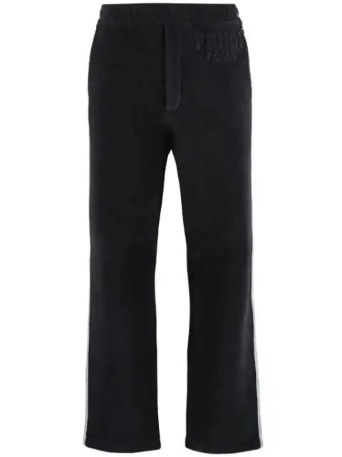 FENDI side stripe detail trousers