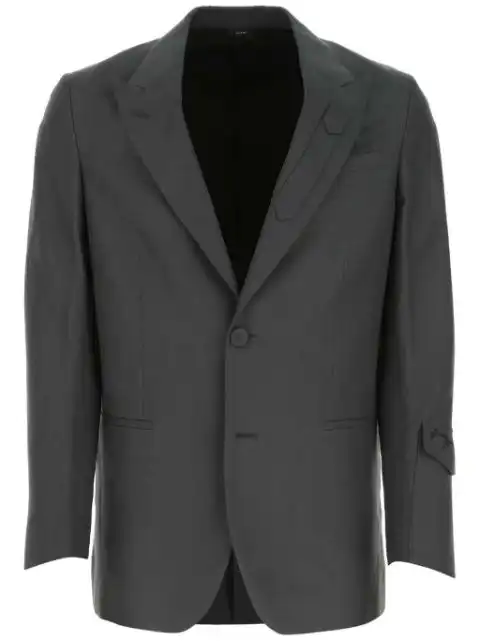 FENDI peak-lapel single-breasted blazer