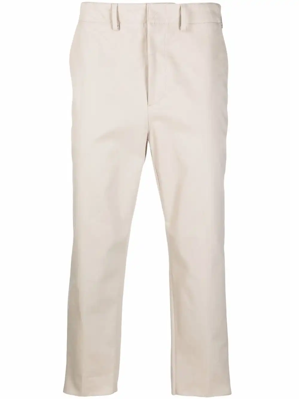 Affordable FENDI cropped straight-leg trousers