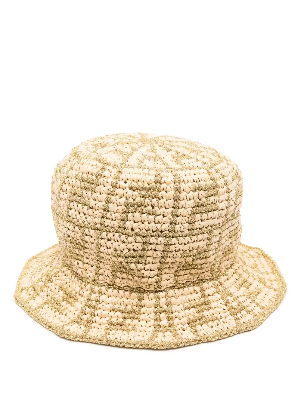 Cheap FENDI FF-logo bucket hat