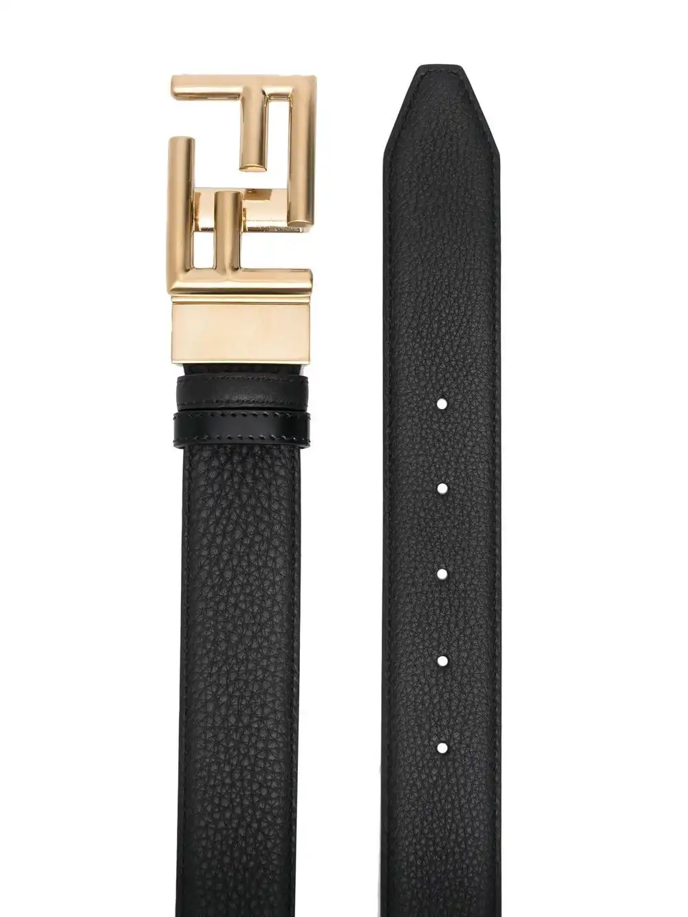 Affordable FENDI logo-buckle fastening belt