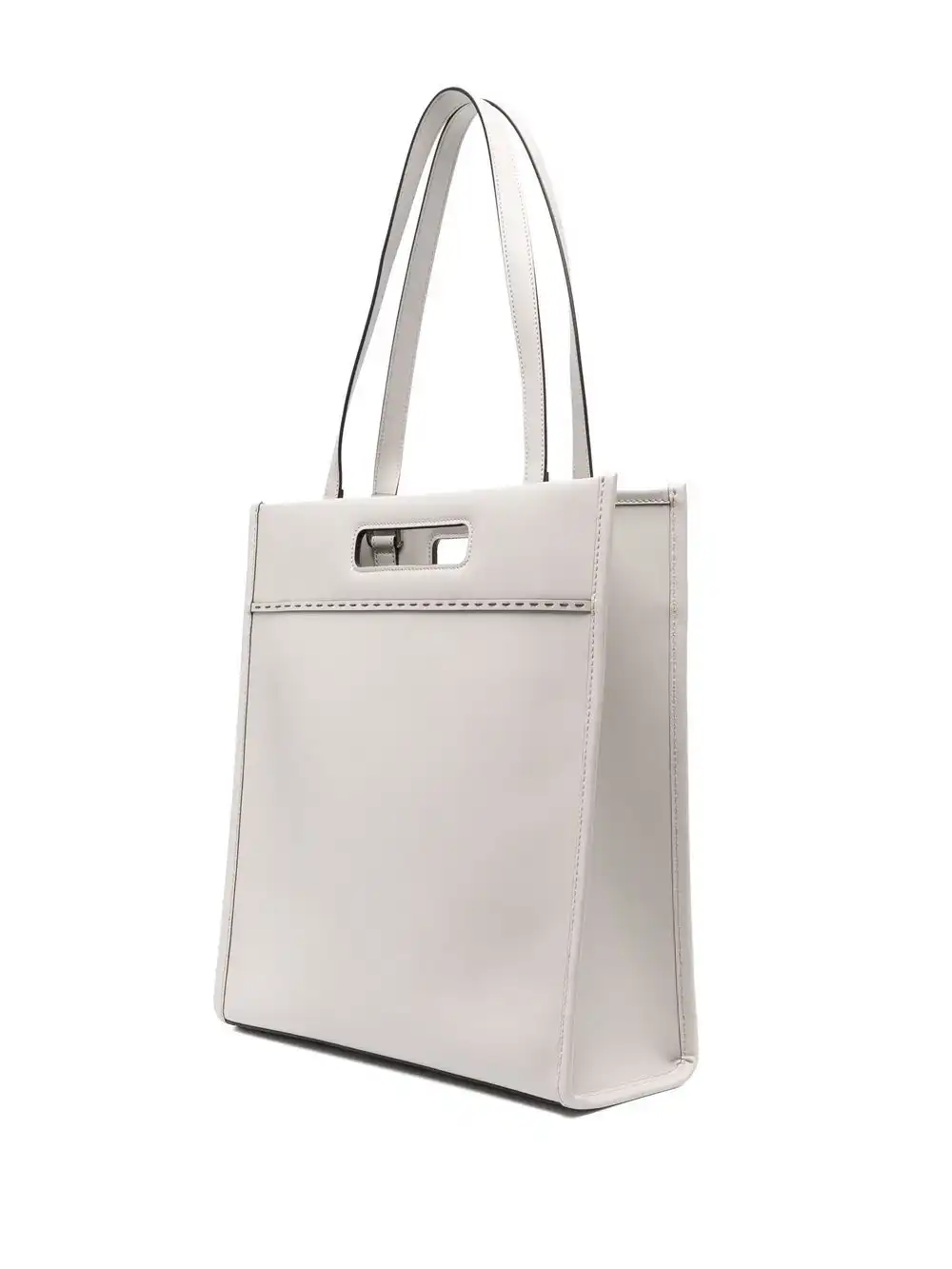 Affordable FENDI N-S embossed logo tote bag