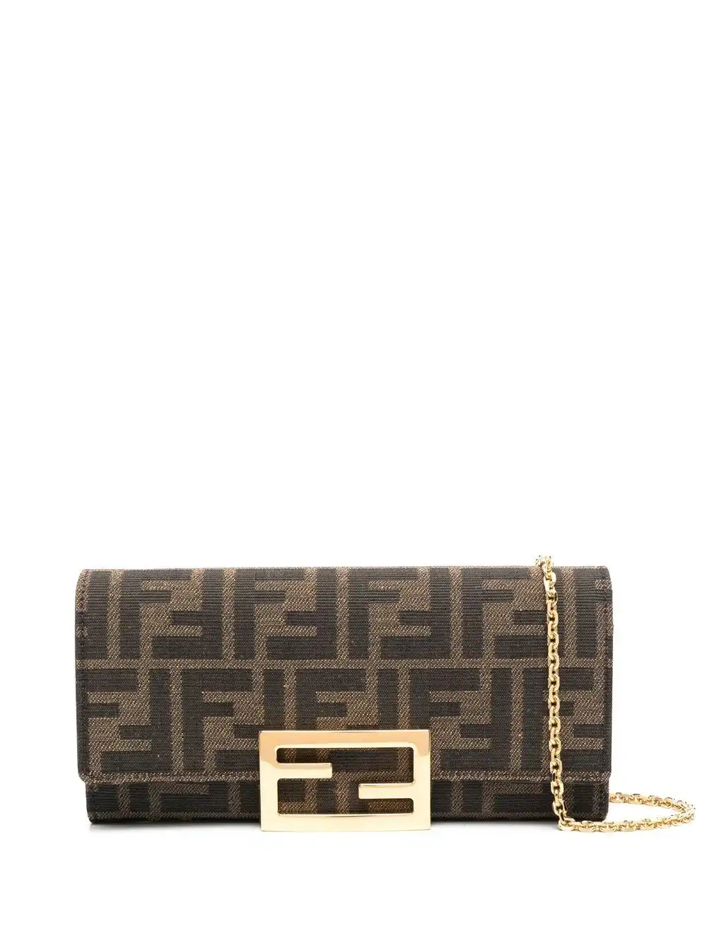 Cheap FENDI FF-print wallet