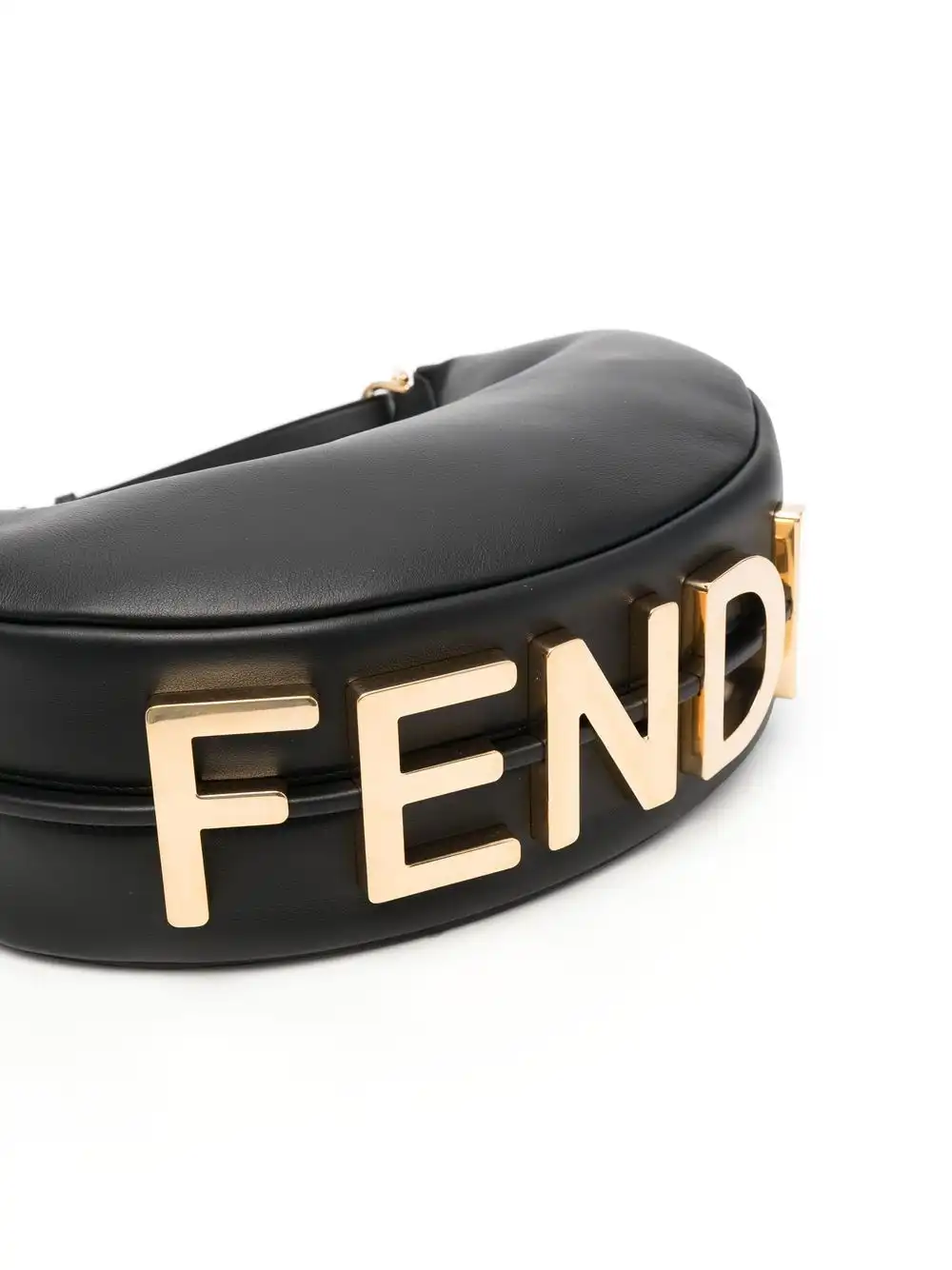 Cheap FENDI Fendigraphy leather shoulder bag