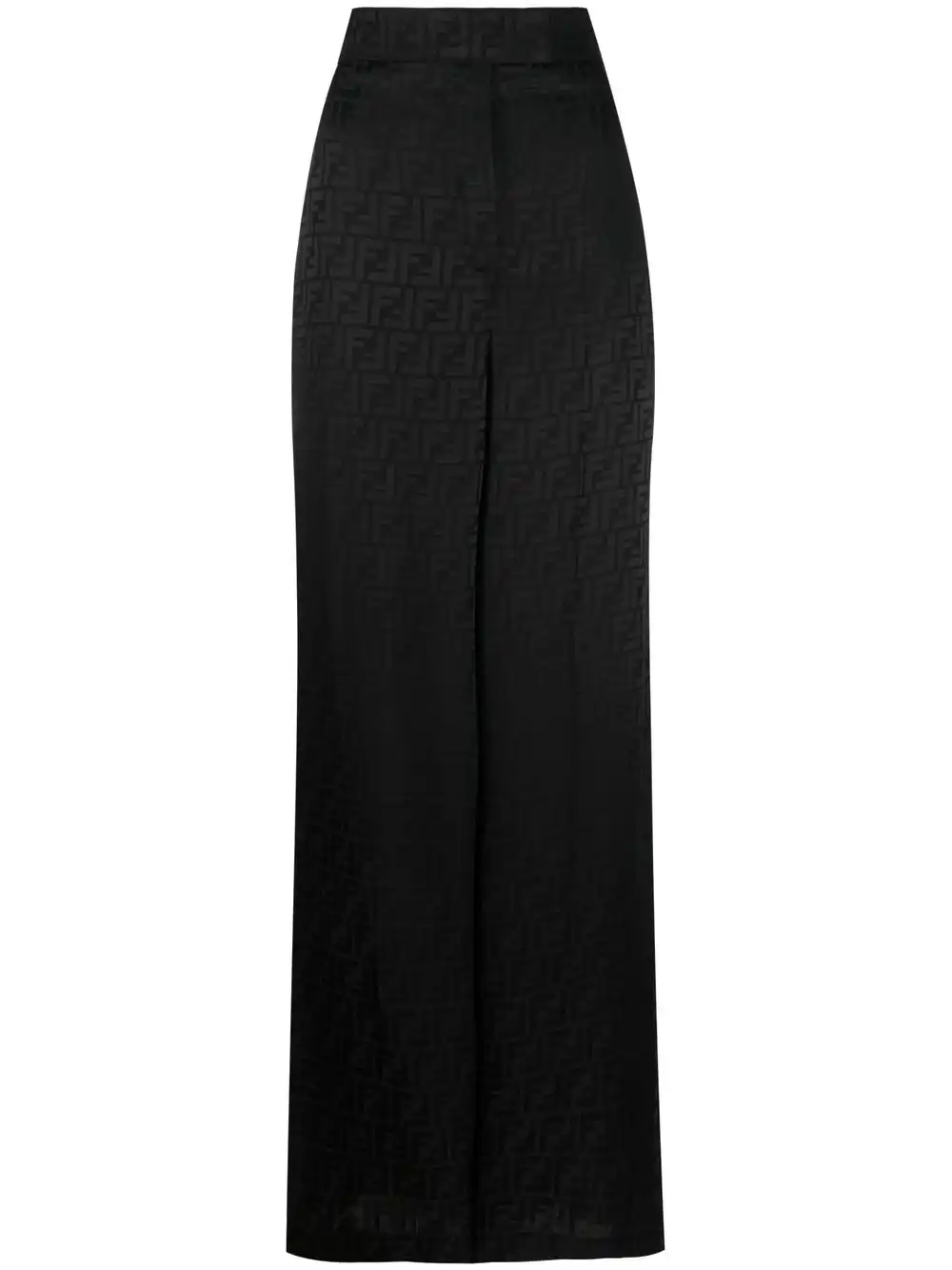 Affordable FENDI monogram-print silk trousers