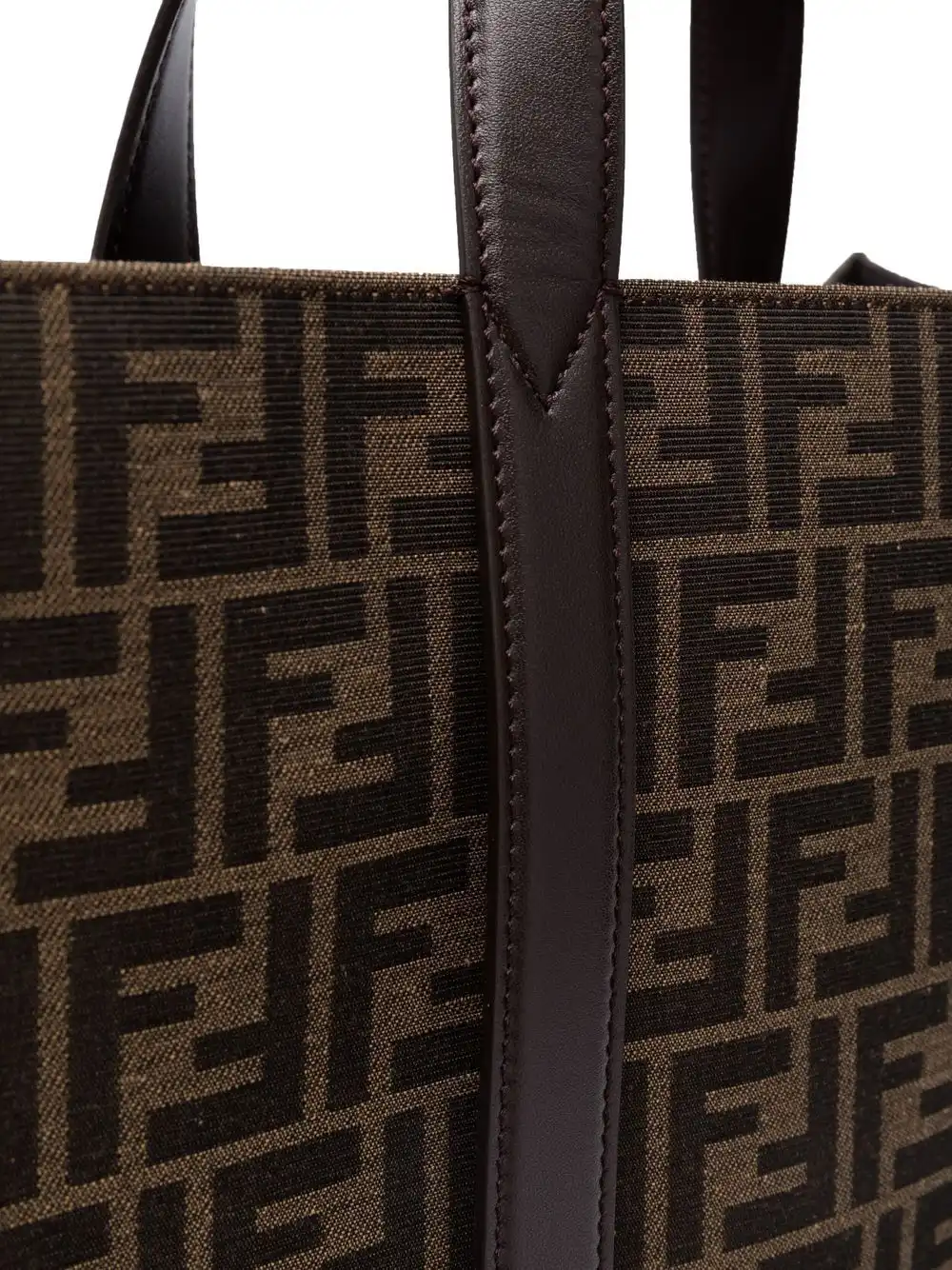 Affordable FENDI FF jacquard-motif tote bag