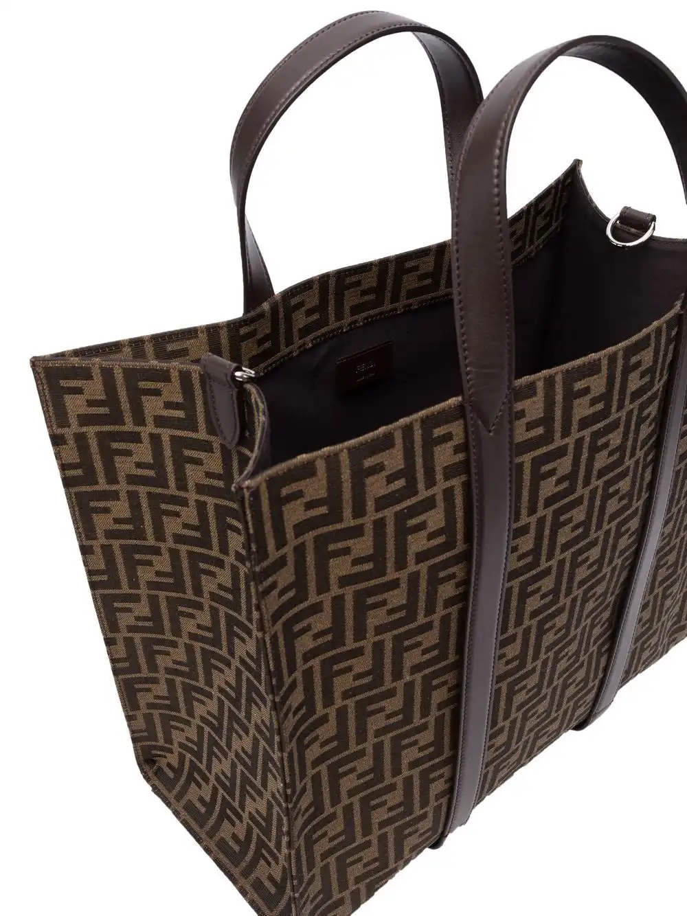 Affordable FENDI FF jacquard-motif tote bag