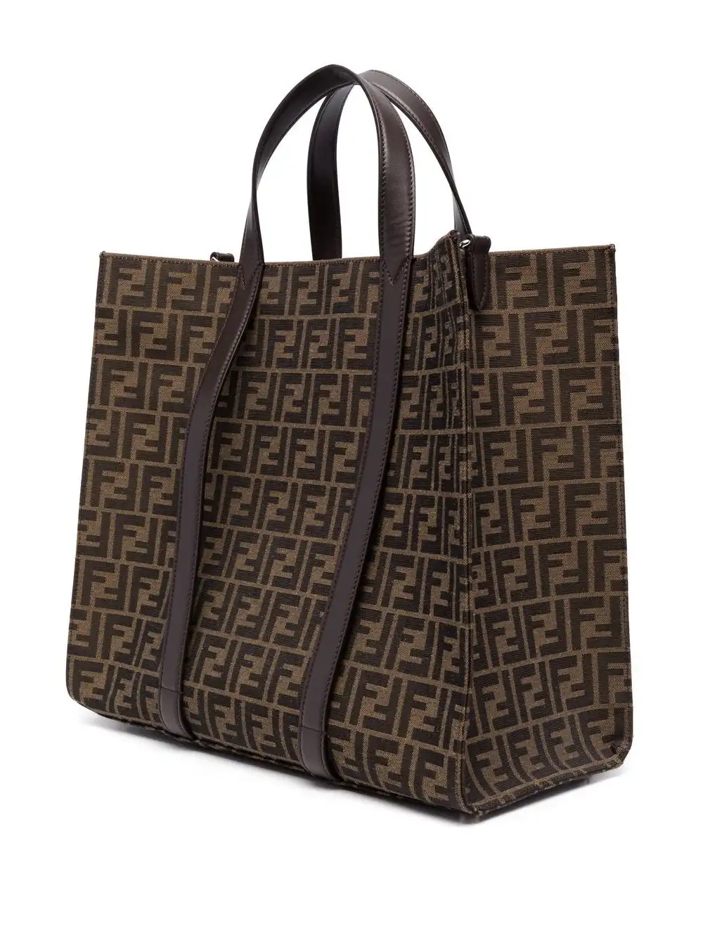 Affordable FENDI FF jacquard-motif tote bag