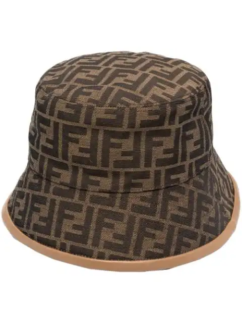 FENDI FF-jacquard bucket hat