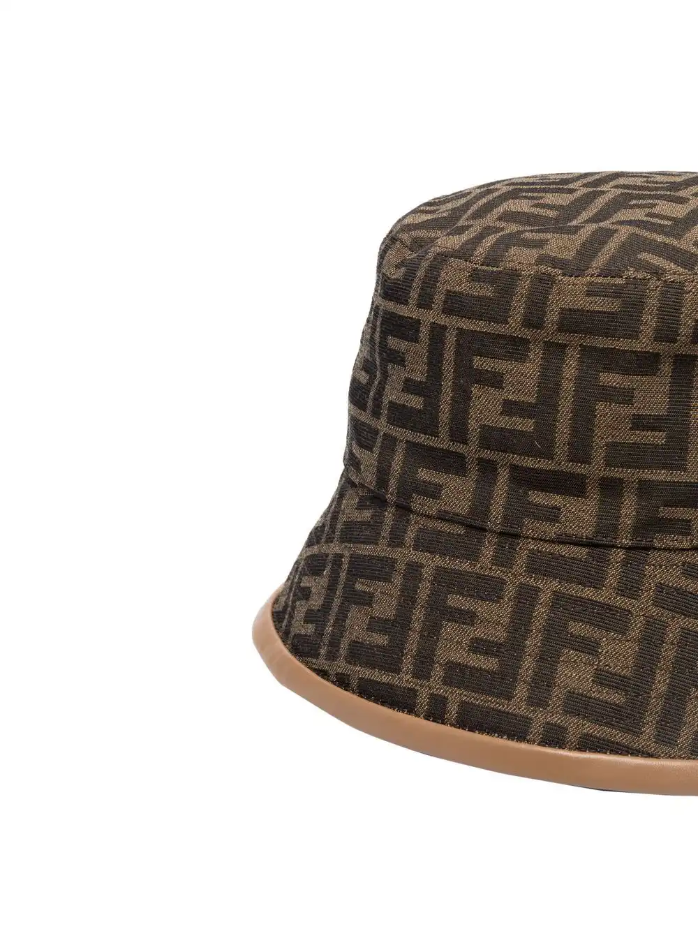 Cheap FENDI FF-jacquard bucket hat