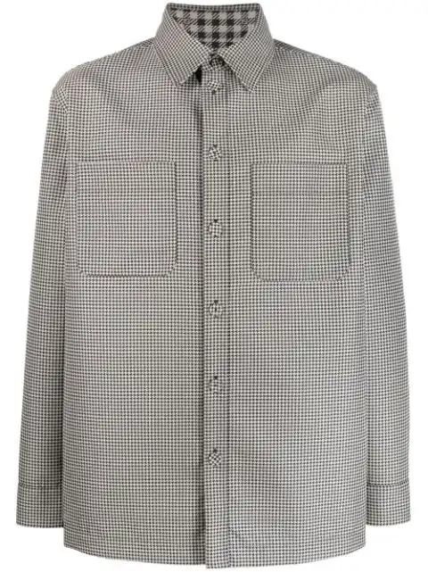 FENDI reversible houndstooth-check jacket