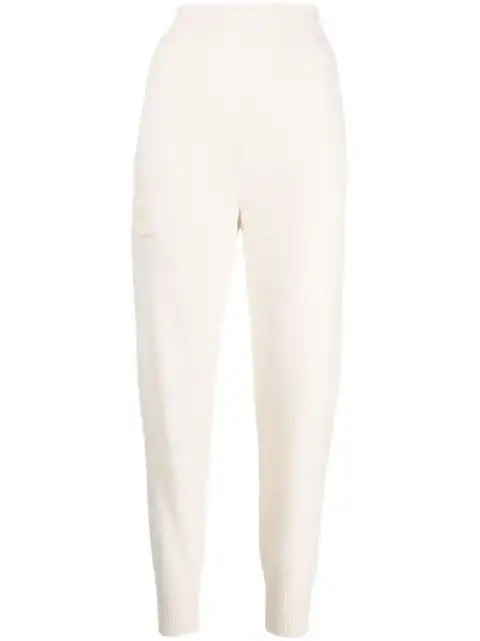 FENDI wool-cashmere knit trousers