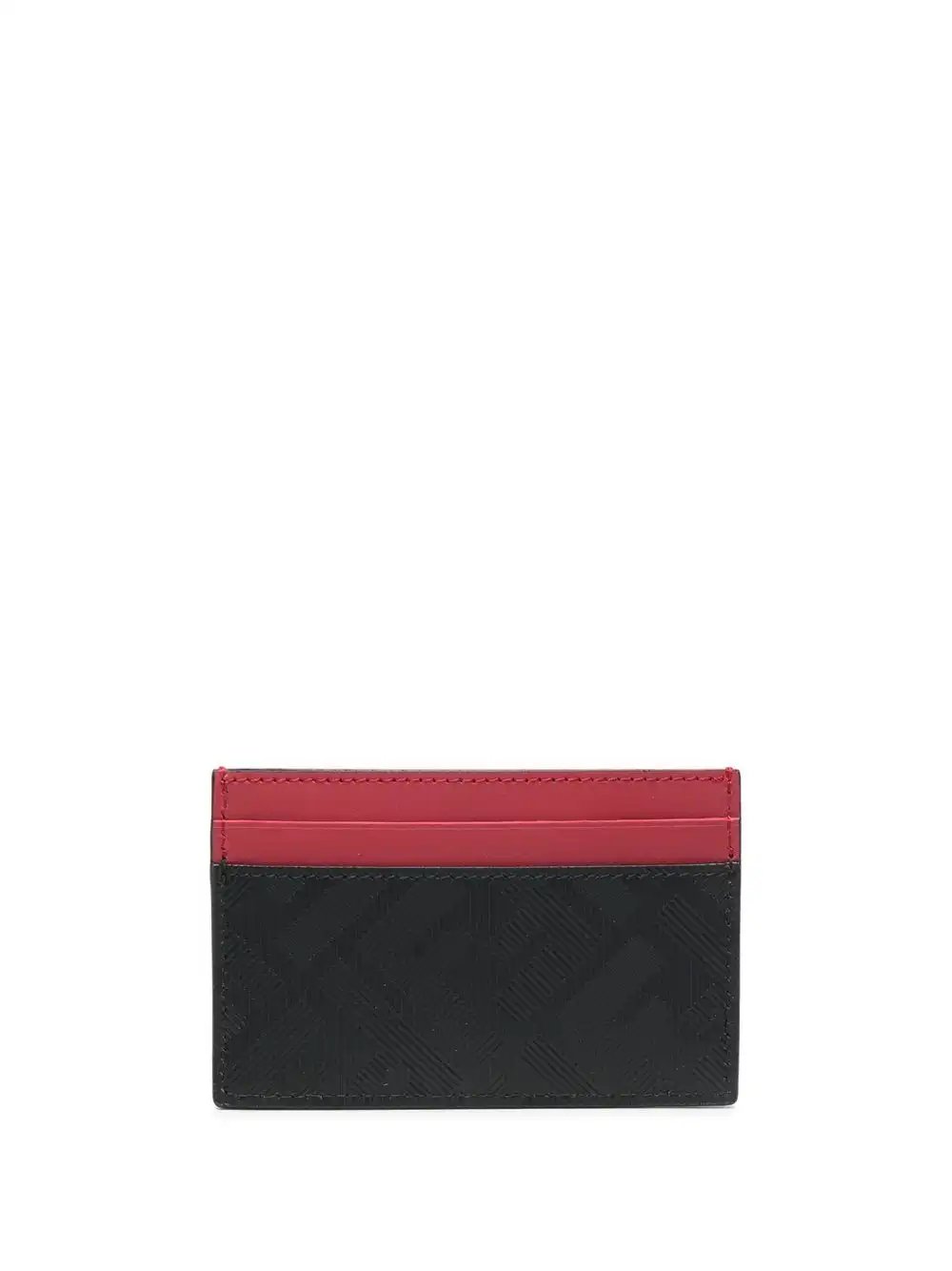 Affordable FENDI logo-print leather card holder