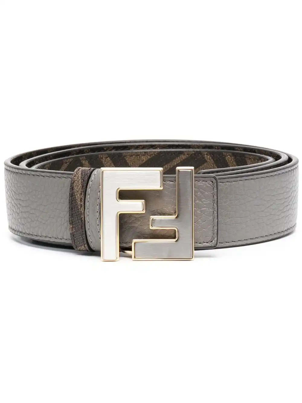 Cheap FENDI FF Monogram buckle belt