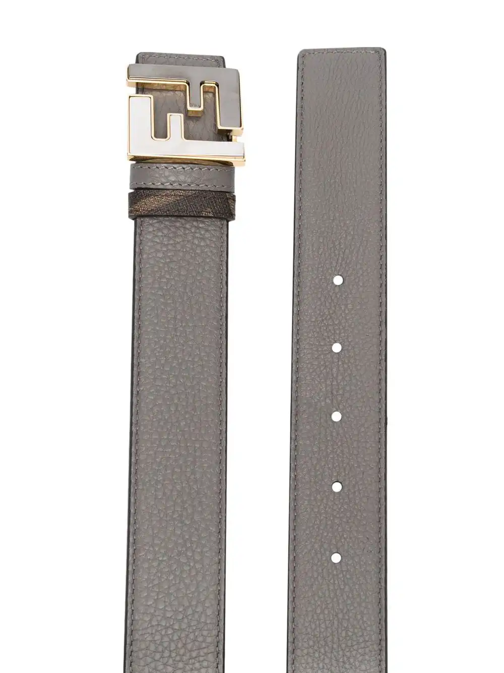 Cheap FENDI FF Monogram buckle belt