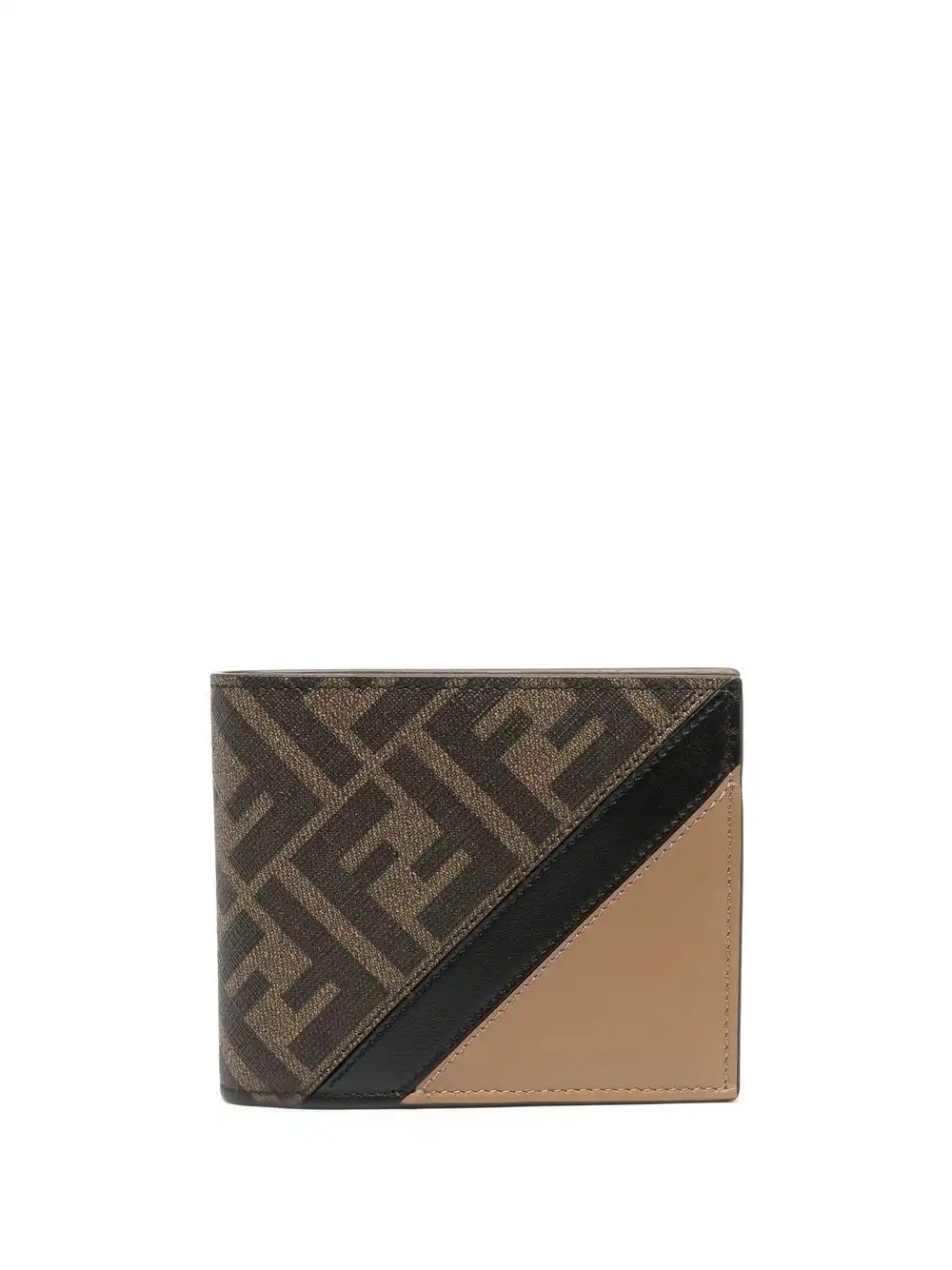 Affordable FENDI logo-print bifold wallet