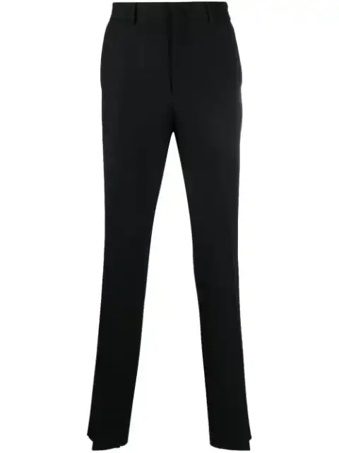 FENDI logo-plaque tailored trousers