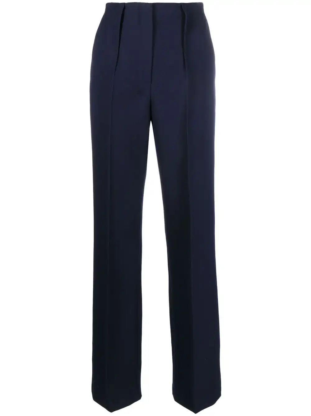 Cheap FENDI tailored virgin wool slim-cut trousers