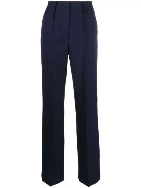 FENDI tailored virgin wool slim-cut trousers