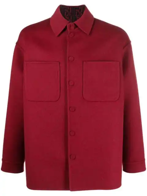 FENDI button-front shirt jacket