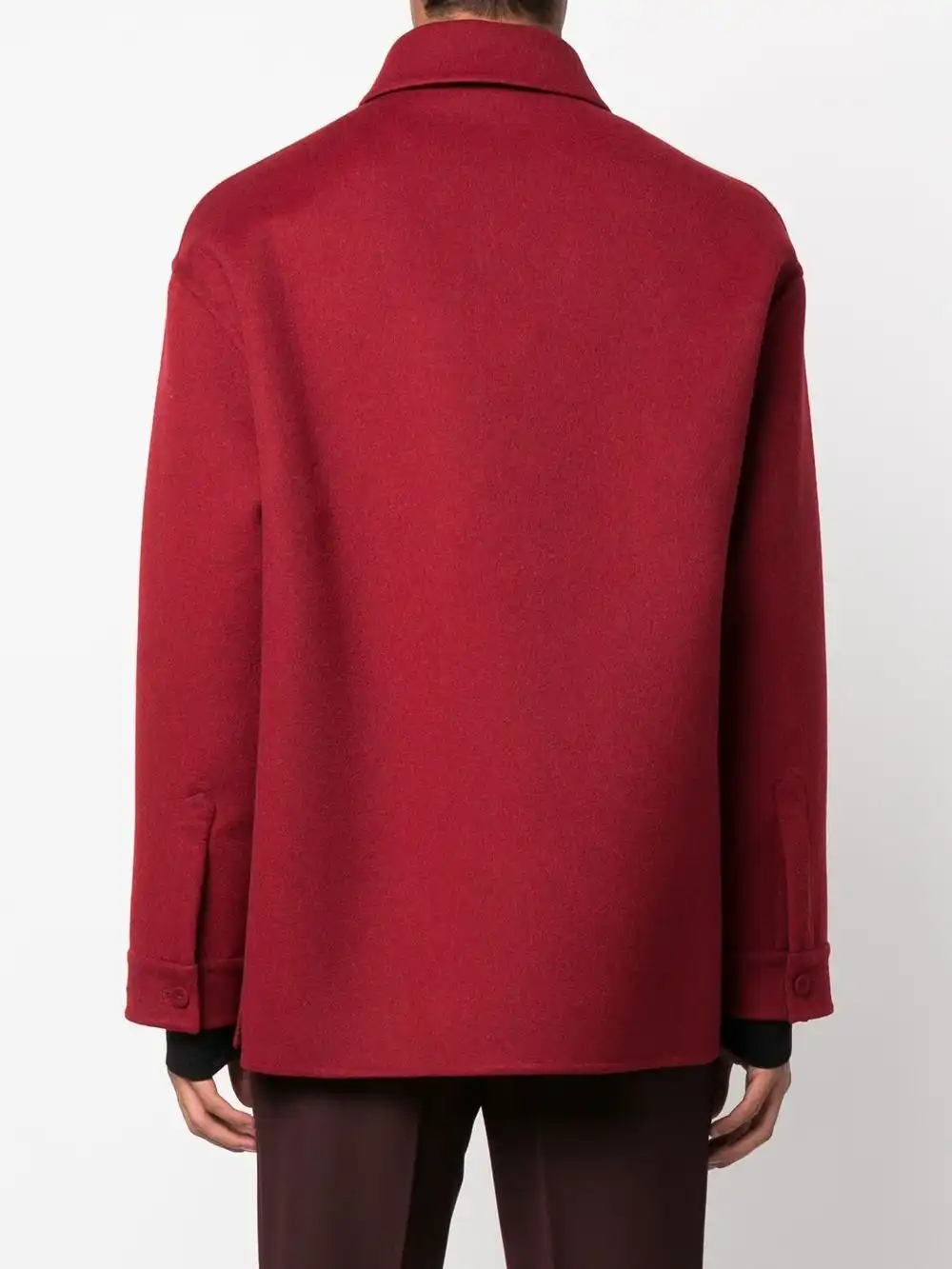 Cheap FENDI button-front shirt jacket