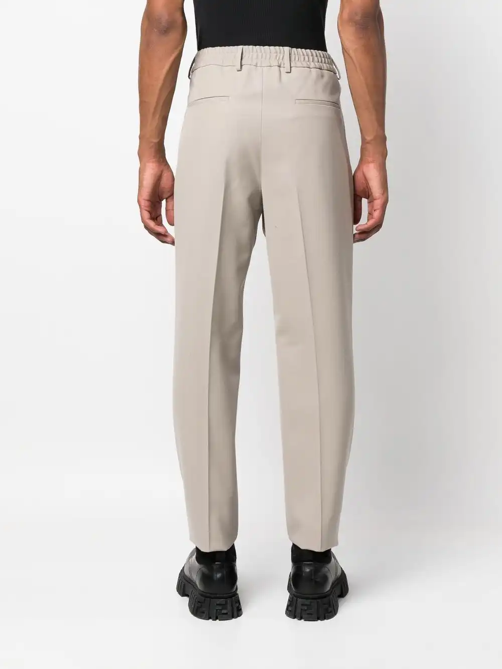 Affordable FENDI pleated tailored trousers