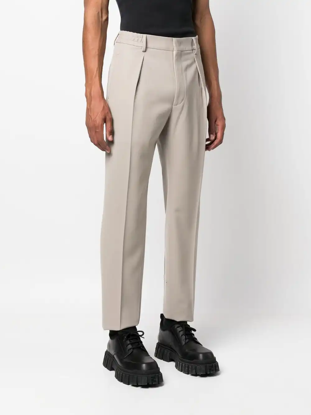 Affordable FENDI pleated tailored trousers