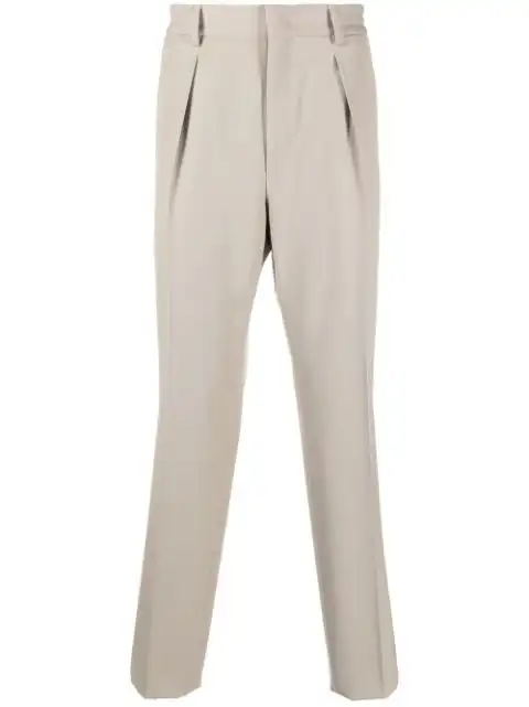 FENDI pleated tailored trousers