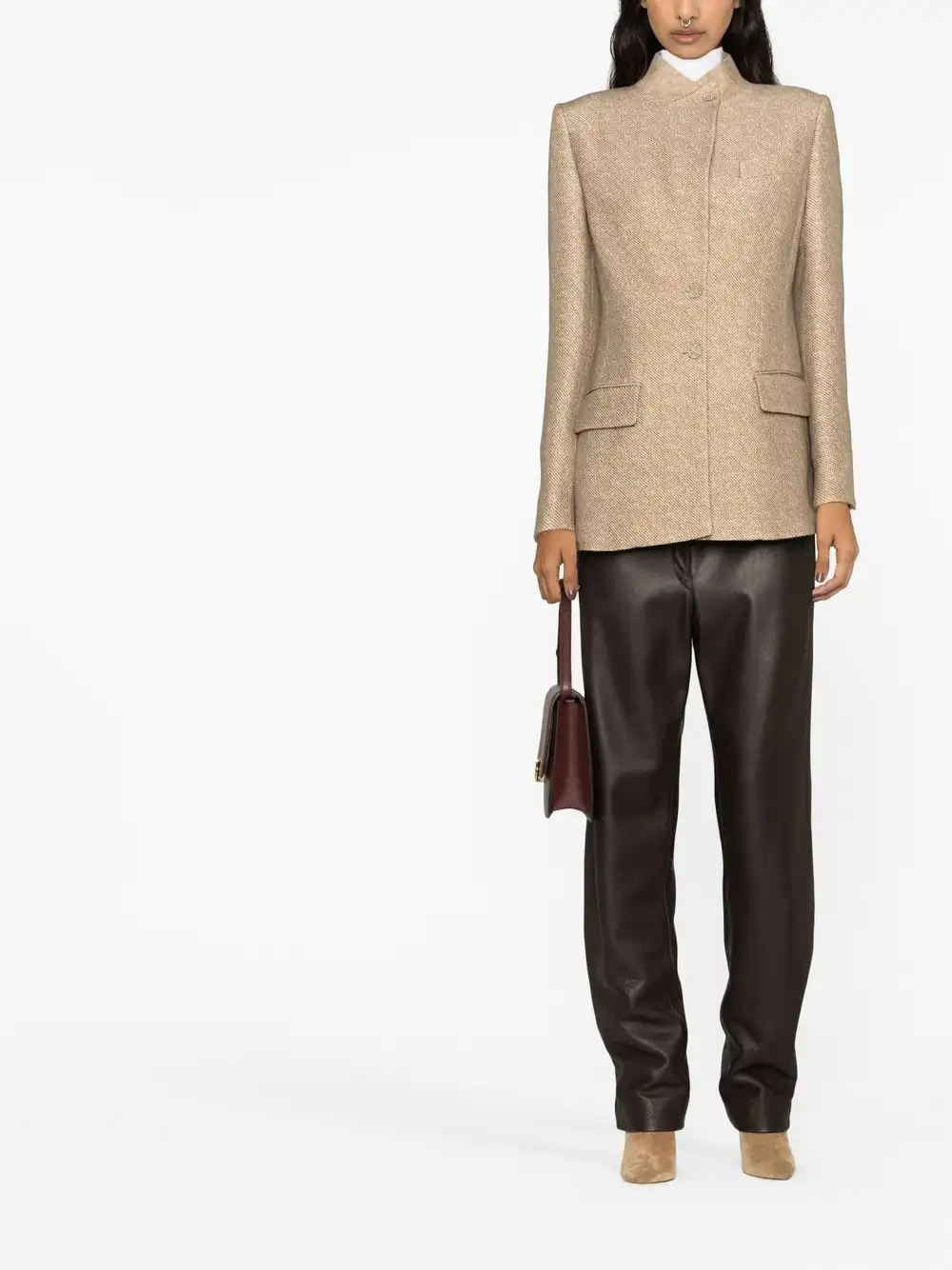 Affordable FENDI tailored button-fastening jacket