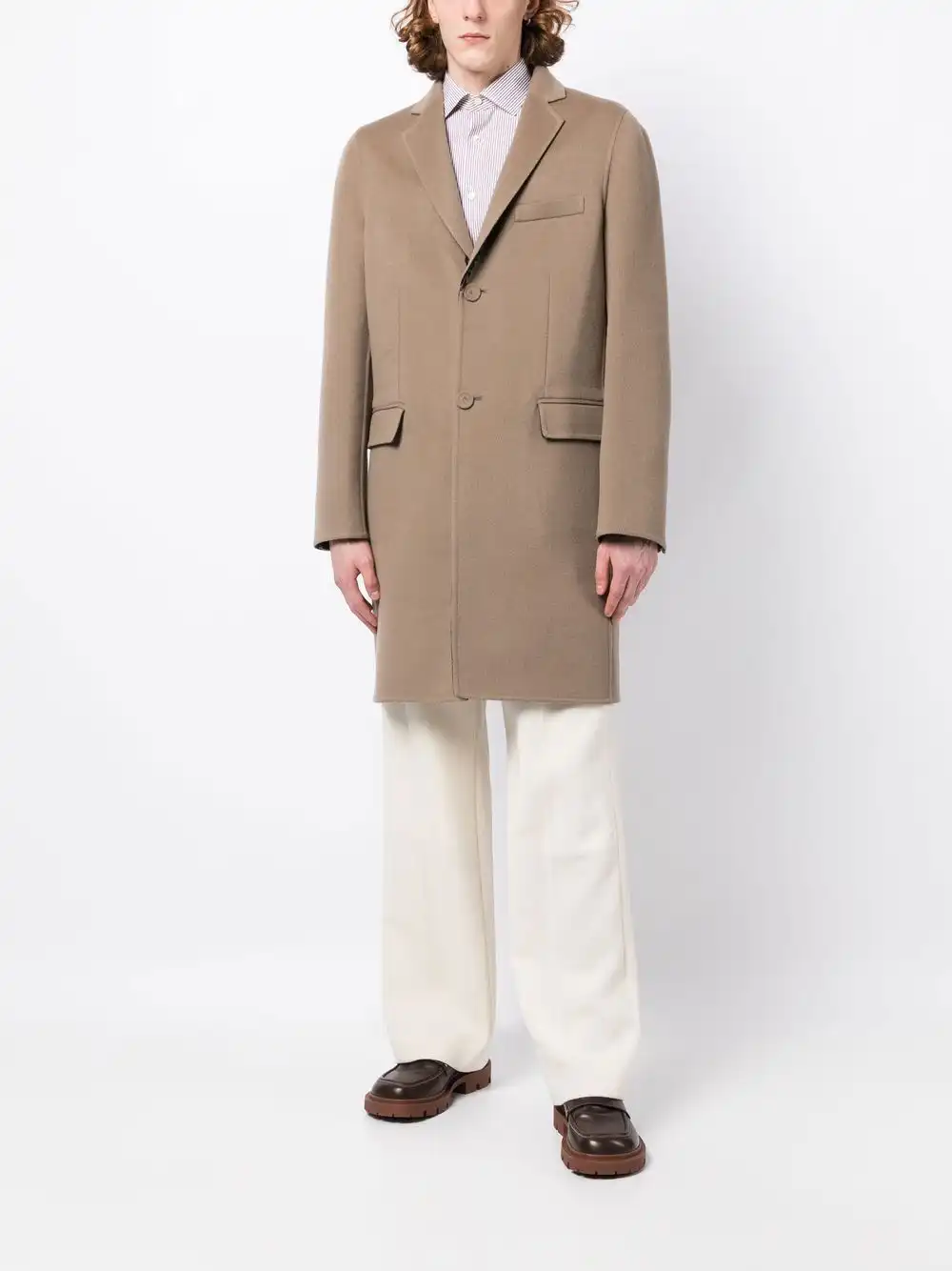 Affordable FENDI single-breasted coat