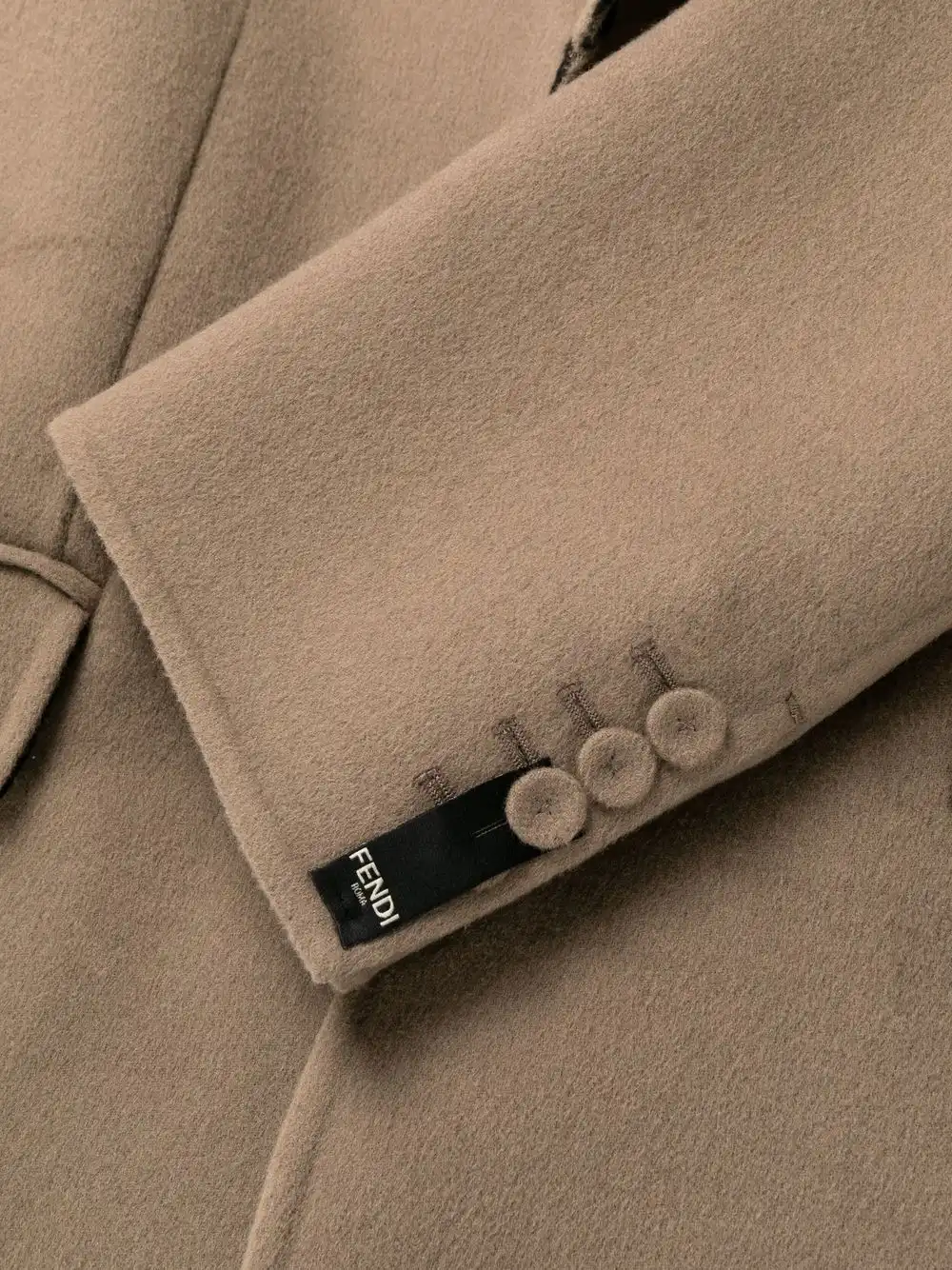 Affordable FENDI single-breasted coat