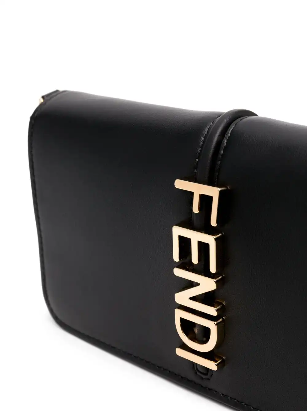 Affordable FENDI Fendigraphy leather wallet