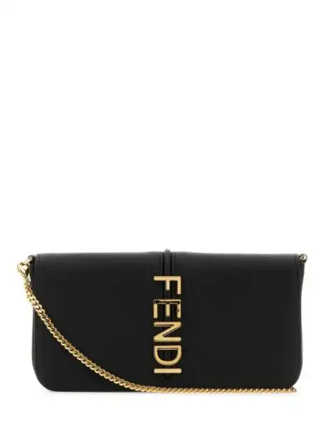 FENDI Fendigraphy leather wallet