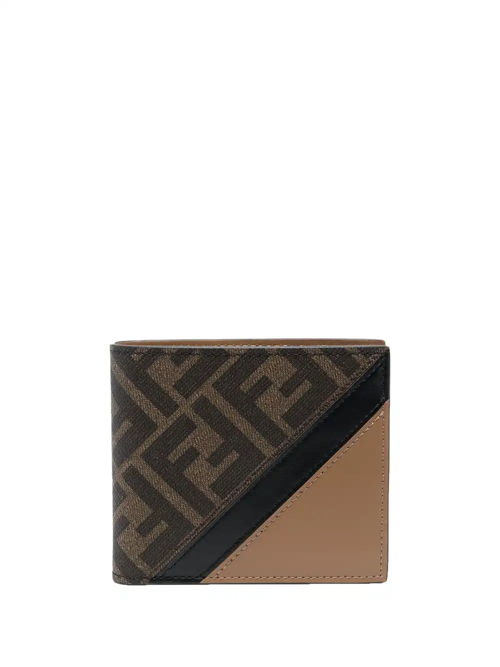 Cheap FENDI monogram-print bi-fold wallet