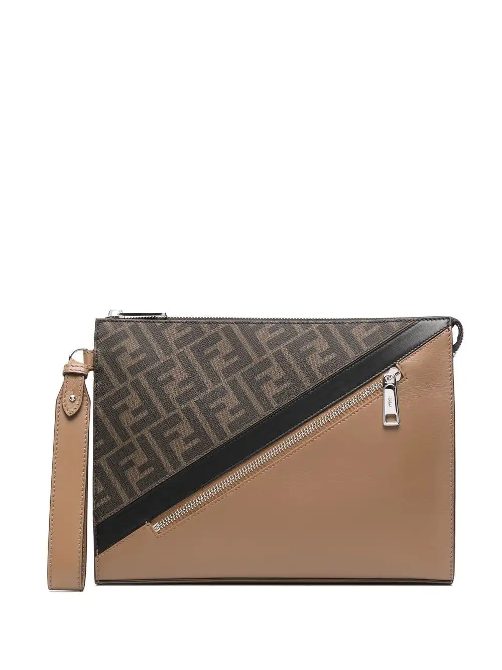 Cheap FENDI FF monogram-print clutch bag