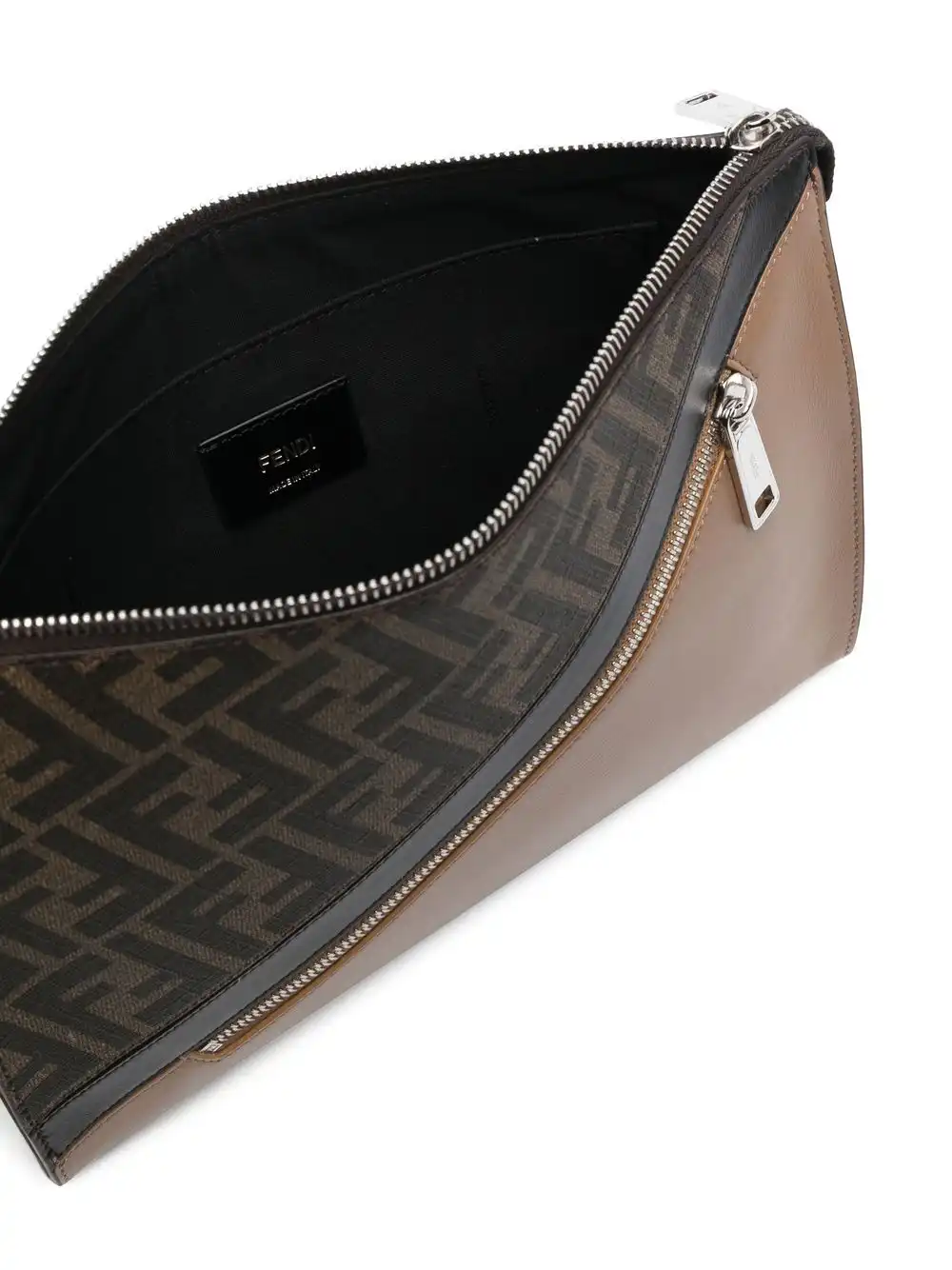 Cheap FENDI FF monogram-print clutch bag