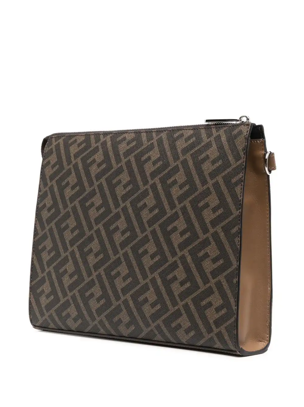 Cheap FENDI FF monogram-print clutch bag