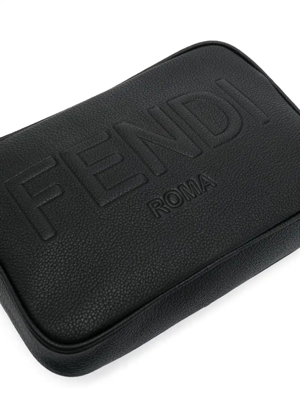 Cheap FENDI embossed-logo shoulder bag