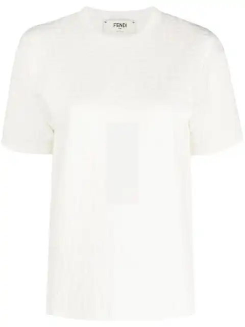 FENDI FF motif short-sleeve T-shirt