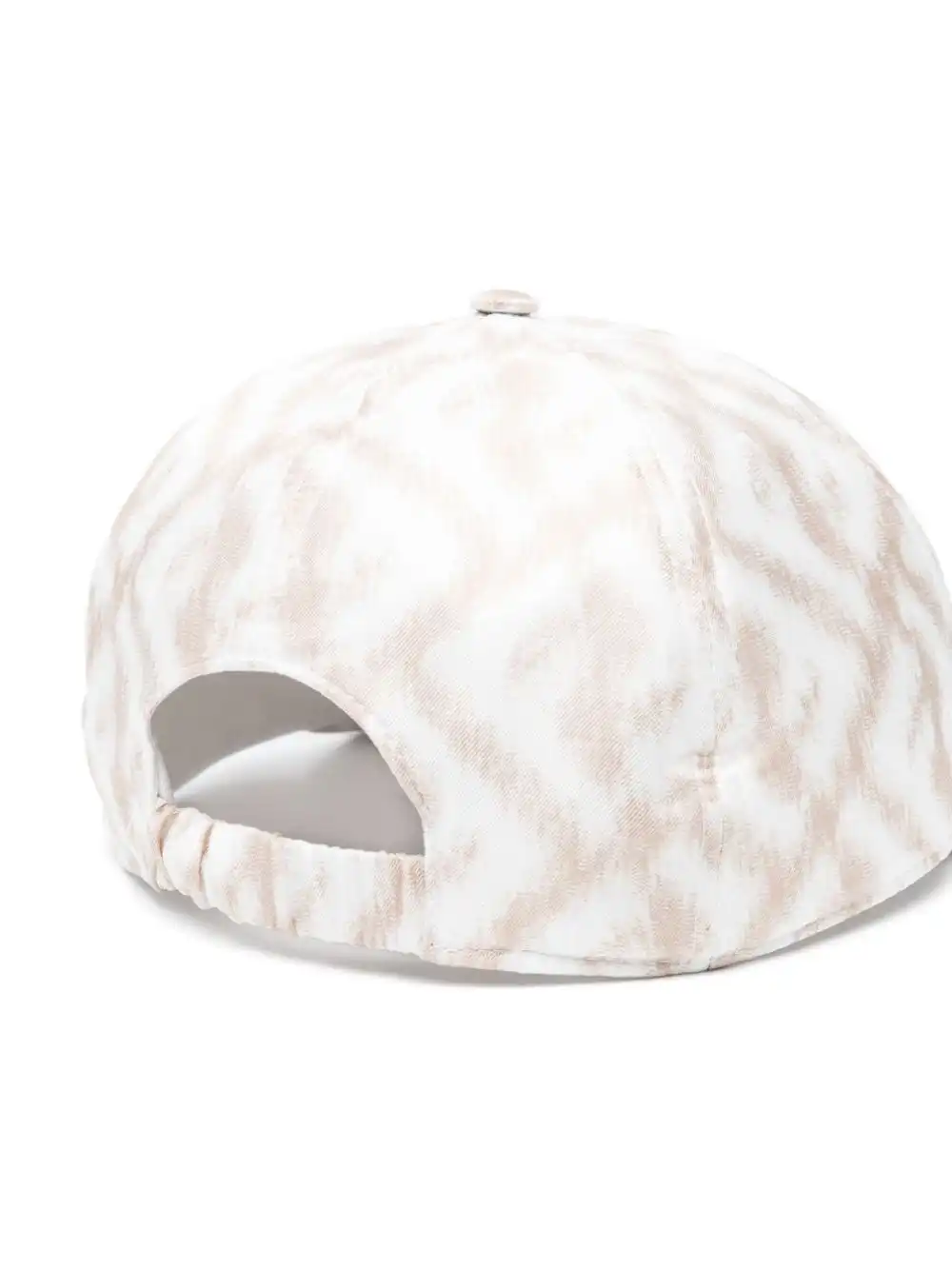 Affordable FENDI FF logo-print silk baseball cap